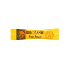 RAW BUNDABERG SUGAR STICKS 3G CARTON OF 2000