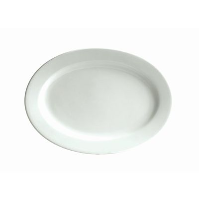 BISTRO CAFE OVAL PLATE 305x220 mm