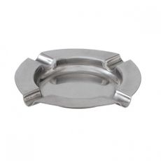  ASHTRAY ROUND STAINLESS STEEL 115mm