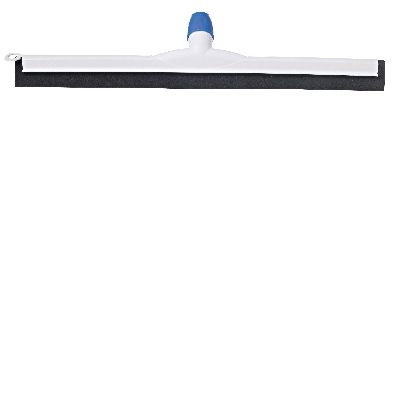 FLOOR SQUEEGEE 535mm POLY WHITE DOUBLE CHANNEL
