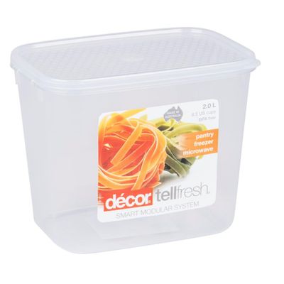 DECOR TELLFRESH TALL CONTAINER OBLONG 2L