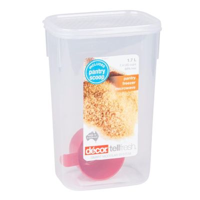 DECOR TELLFRESH TALL CONTAINER OBLONG 1.75L