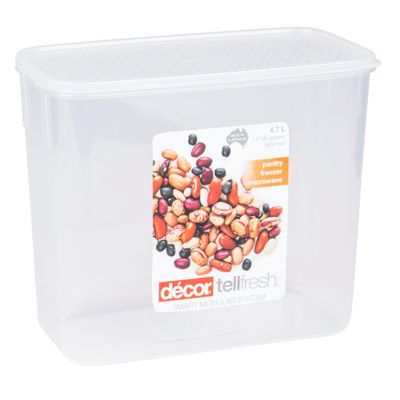 DECOR TELLFRESH TALL CONTAINER OBLONG 4.75L