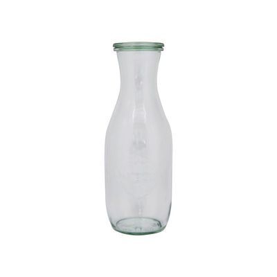WECK 1062ml BOTTLE GLASS JAR WITH COVER 60x250mm PRESERVE SERVING