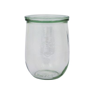 WECK 1062ml TULIP GLASS JAR WITH LID 100x147mm PRESERVE SERVING