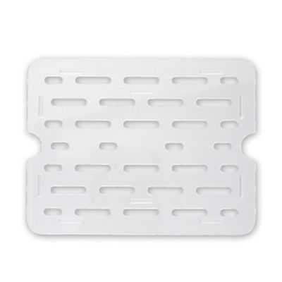 DRAIN PLATE 1/3 SIZE CLEAR