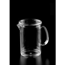  POLYCARB JUG WITH LID 1Ltr STRAIGHT SIDED