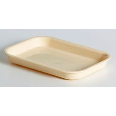 HEALTH CARE RECTANGLE TRAY YELLOW 198x135mm