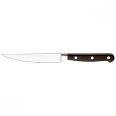  ATHENA STEAK KNIFE - DARK PAKKAWOOD HANDLE