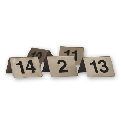 TABLE NUMBER SET 31-40 S/S (