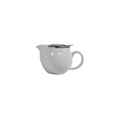 BREW WHITE INFUSION TEAPOT 400 ml WITH INFUSER
