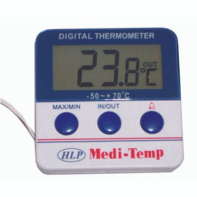 HLP MEDI TEMP FRIDGE THERM -10 TO 50c WITH CABLE IN/OUT