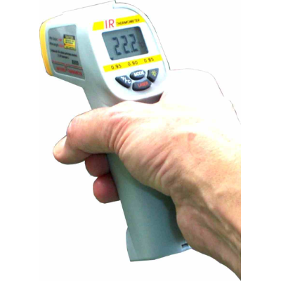 HLP INFRA-RED GUN THERMOMETER -40 TO + 500c ( -+1c)