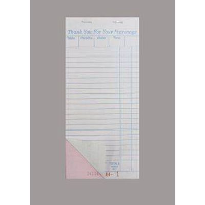 DOCKET BOOK LARGE DUPLICATE C/LESS 50 PAGES 10PKT