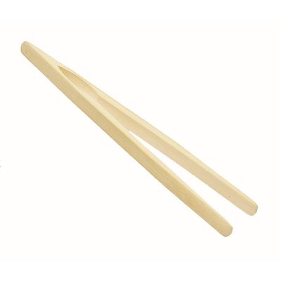 MAGNETIC TOAST TONGS 20cm BAMBOO