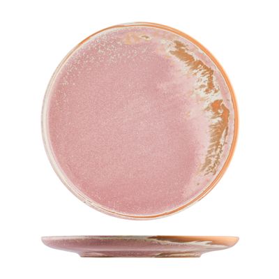MODA ICON ROUND PLATE 290mm REACTIVE PINK
