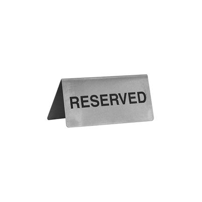 RESERVED SIGN S/S
