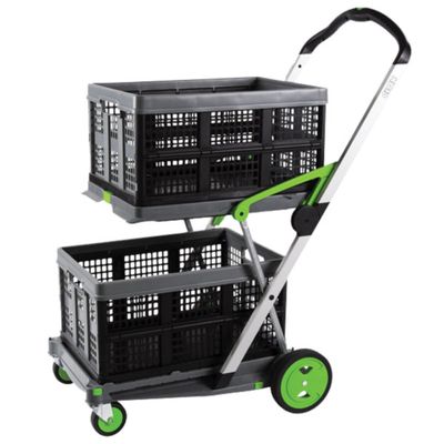 CLAX FOLDING CART 890x550x1030 mm WITH ONE BASKET