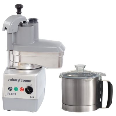 ROBOT COUPE R402 FOOD PROCESSOR 4.5L S/S BOWL WITH 4 DISCS 2489