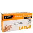 GLOV070 - GLOVES DISPOSABLE CLEAR LARGE