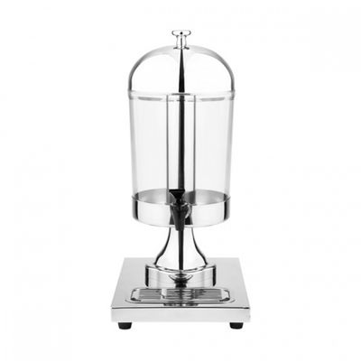 JUICE DISPENSER SINGLE ACRYLIC AND S/S 7 LTR