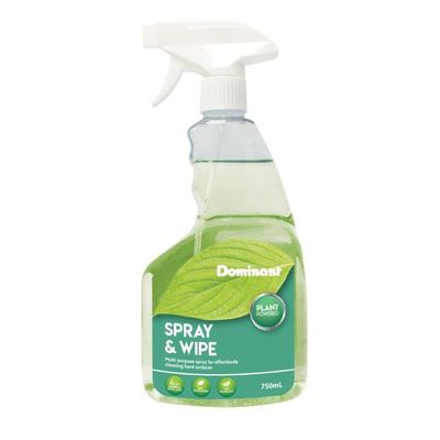 DOMINANT ECO FRIENDLY PLANT BASED SPRAY AND WIPE 750ml TRIGGER BOTTLE