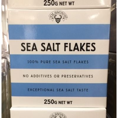 SEA SALT FLAKES CUBE BOX 250g