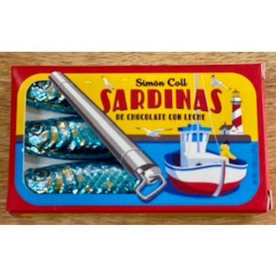 CHOCOLATE SARDINE BOX SIMON COLL (PRODUCT OF SPAIN)