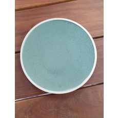 TABLEKRAFT SOHO SECONDS ROUND PLATE MINT GREEN 200mm
