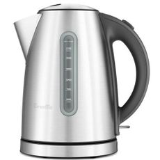 BREVILLE KETTLE SOFT TOP DUAL BRUSHED STAINLESS STEEL 1.7LTR