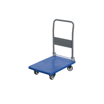 BLUE CART SMALL 50X70X83cm 200KG CAP WITH FOLD DOWN HANDLE