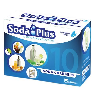 SODA PLUS BEST WHIP SODA CHARGERS (10 BULBS PER PKT) CGB9999