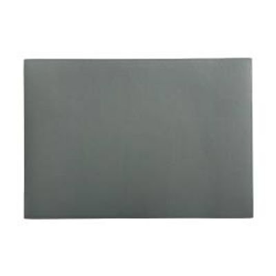 MW TABLE ACCENTS LEATHER LOOK COWHIDE PLACEMAT 43X30cm GREY