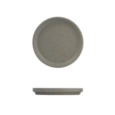 LUZERNE DUNE ASH STACKABLE ROUND PLATE 160mm