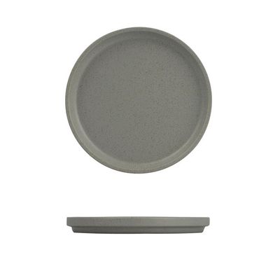 LUZERNE DUNE ASH STACKABLE ROUND PLATE 200mm