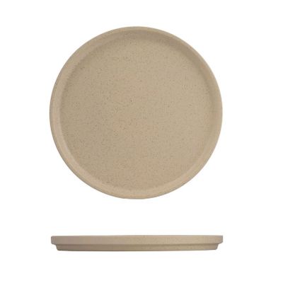 LUZERNE DUNE CLAY STACKABLE ROUND PLATE 270mm