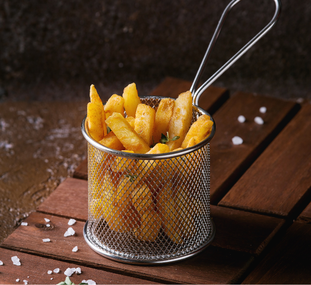 Fish & Chip Deep-Frying Basket Rectangle, Small 250mm. Australia.